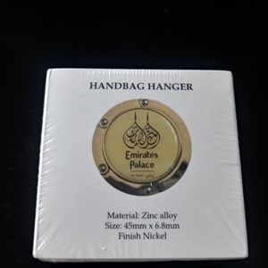 Emirates Palace Handbag Hanger NEW in BOX